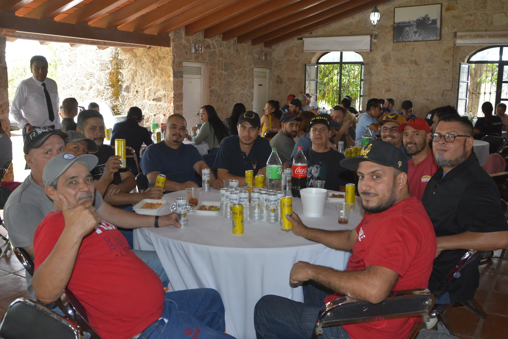Evento con el personal
